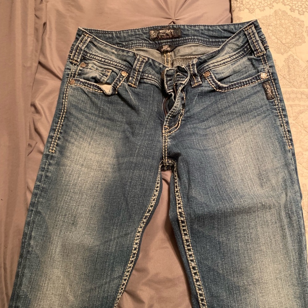 Suki Silver Jeans